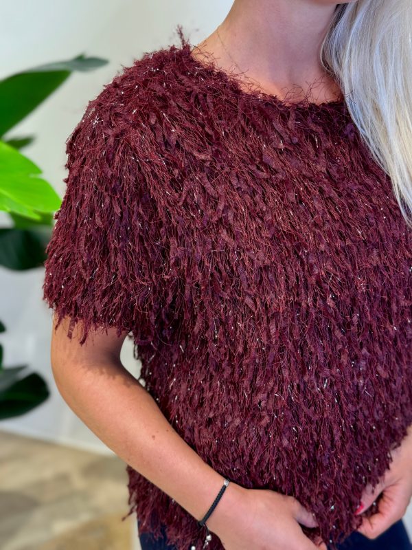 Top Desiree bordeaux - Afbeelding 6