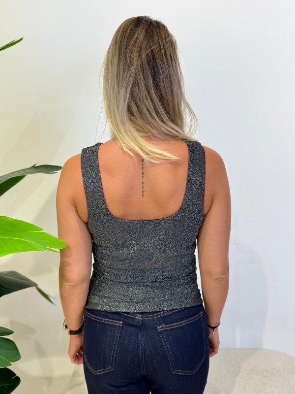 Reversible top black/silver glitter - Afbeelding 4