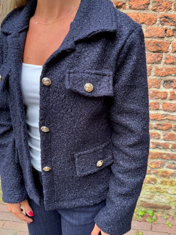 Four-pocket jasje navy - Afbeelding 6