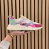 Sneakers white with pink combination