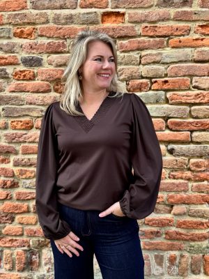 Blouse Guusje choco