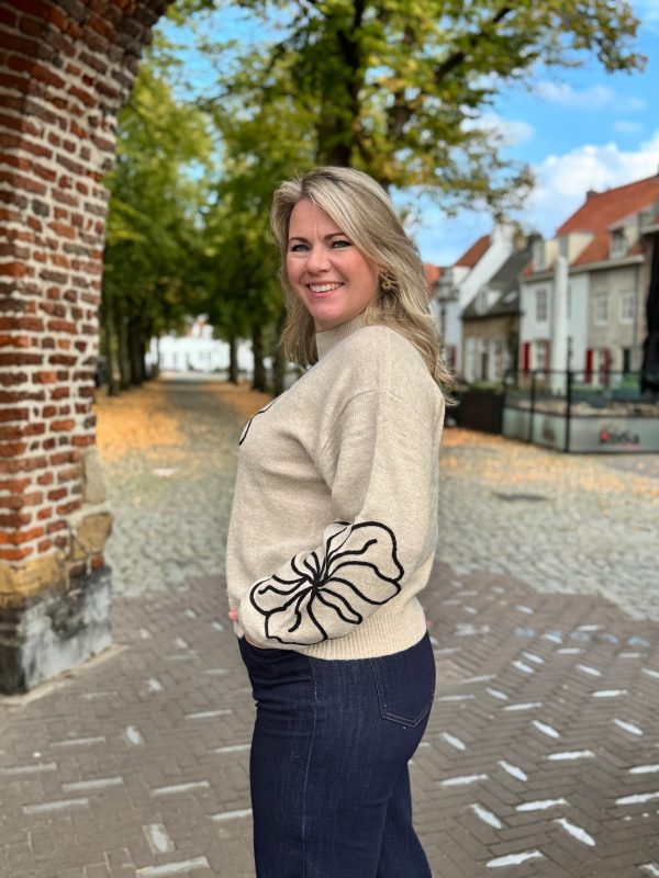 Trui Jelia beige - Afbeelding 3