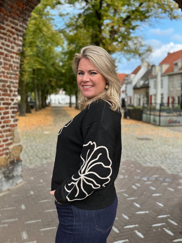 Trui Jelia zwart - Afbeelding 3