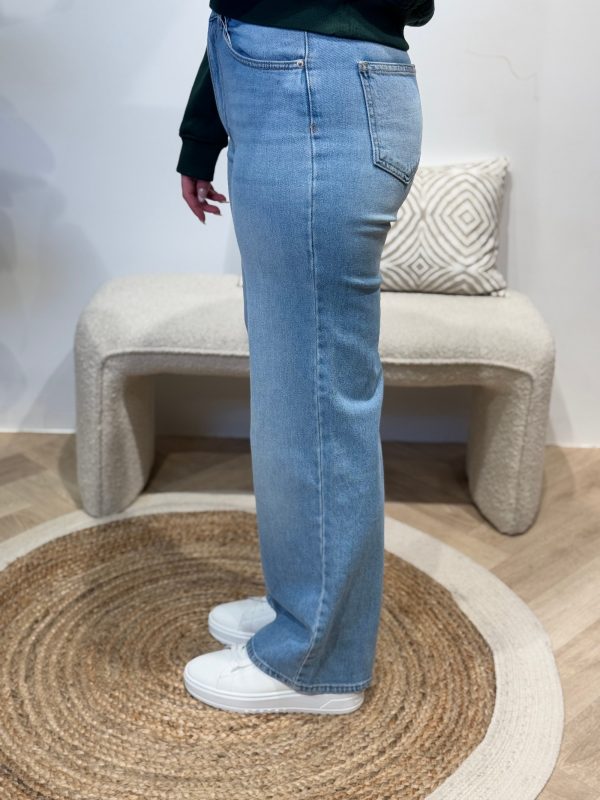 Wide jeans Juicy light blue denim lengte 34 - Afbeelding 3