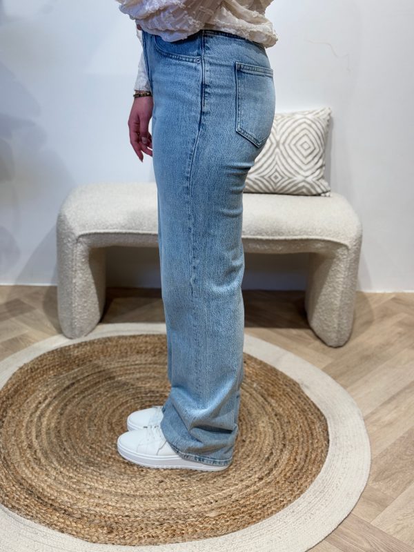 Wide jeans Tessa light blue lengtemaat 30 - Vero Moda