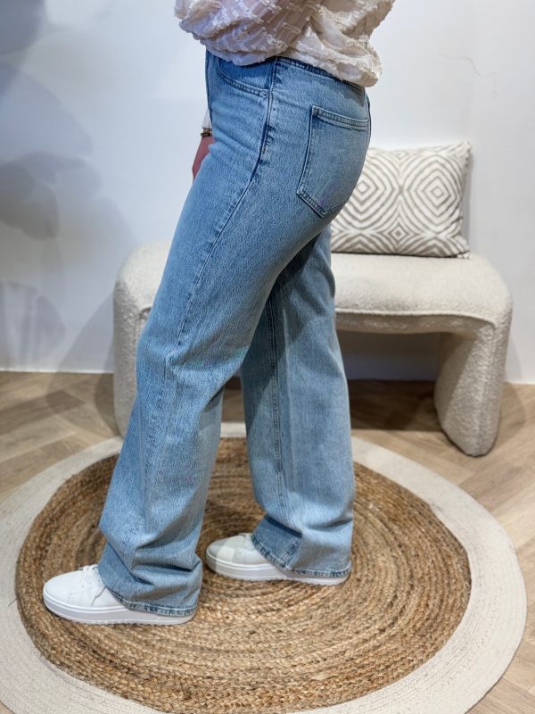 Wide jeans Tessa light blue lengtemaat 30 - Vero Moda - Afbeelding 3
