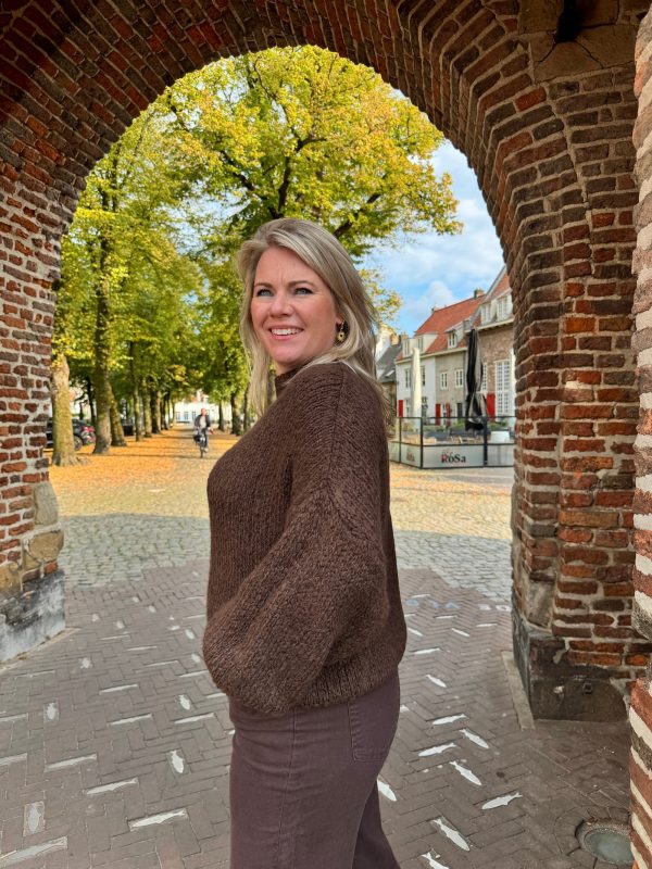Trui Alyssa choco - Afbeelding 2