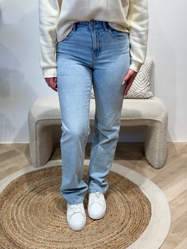 Tessa straight jeans light blue lengte 32 - Vero Moda - Afbeelding 4