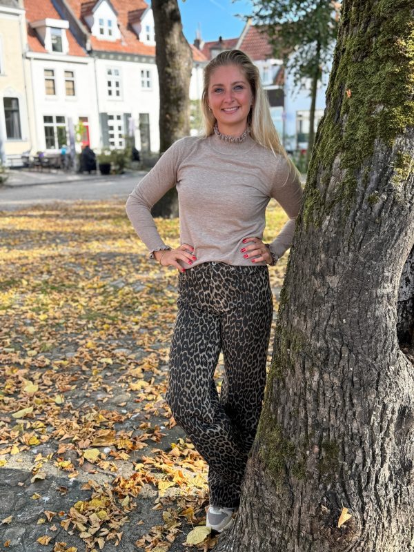 Top Juul taupe - Afbeelding 4