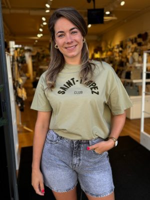 Shirtje Saint-Tropez groen