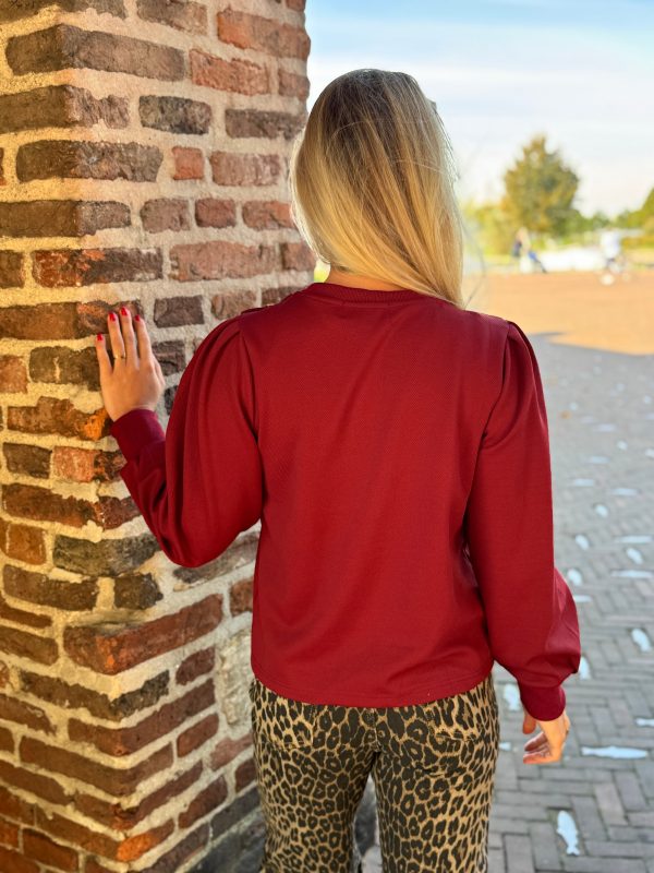 Truitje Milou bordeaux - Afbeelding 4