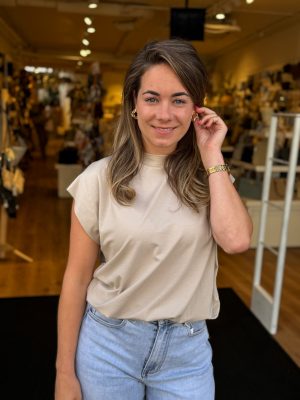 Topje Marjolein beige
