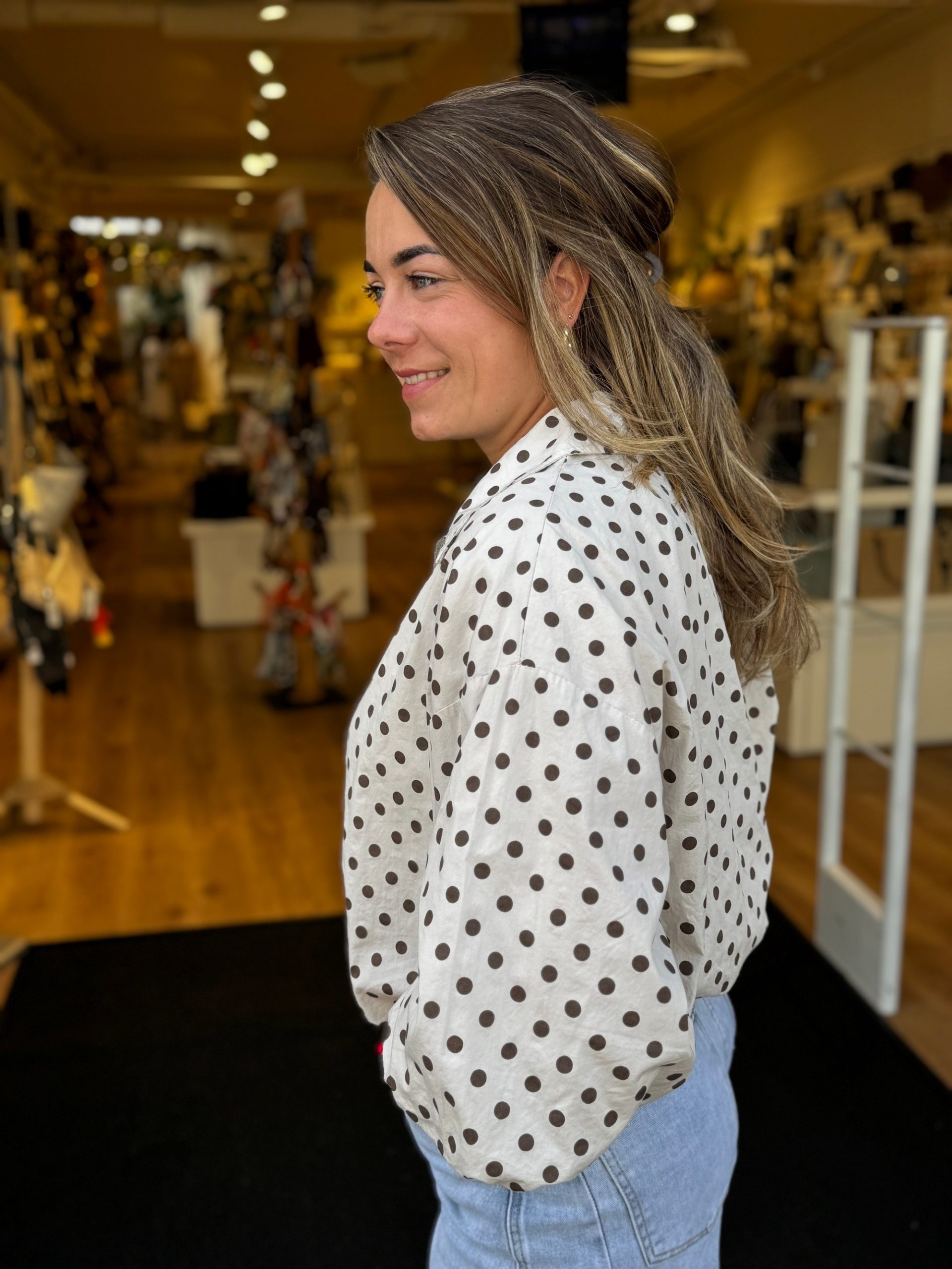 Jasje dots beige - Afbeelding 3