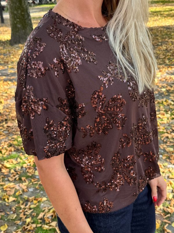 Shirtje Lorena choco - Afbeelding 4