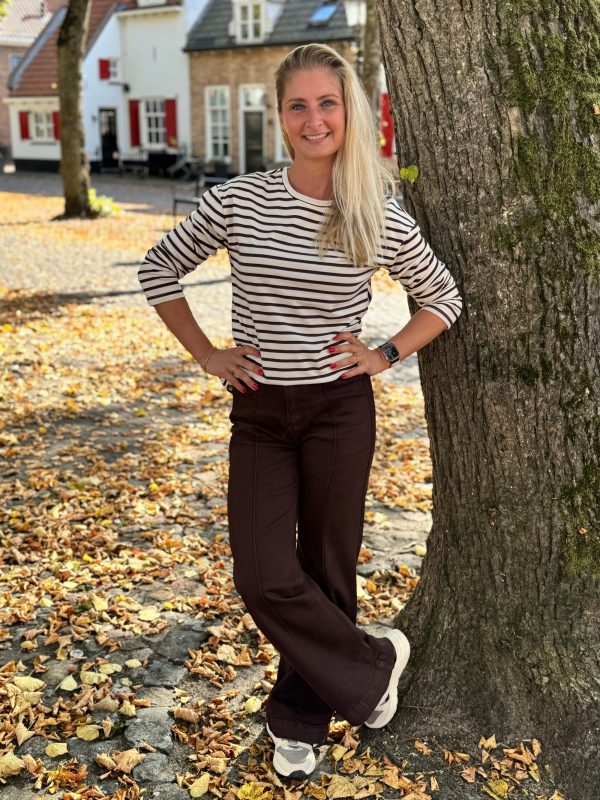 Jeans Barbara choco - Afbeelding 4