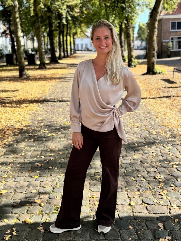 Blouse Eveline beige - Afbeelding 5