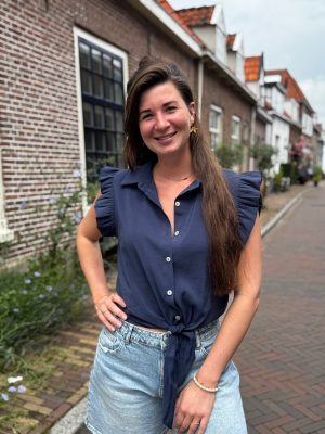 Topje Charlotte navy