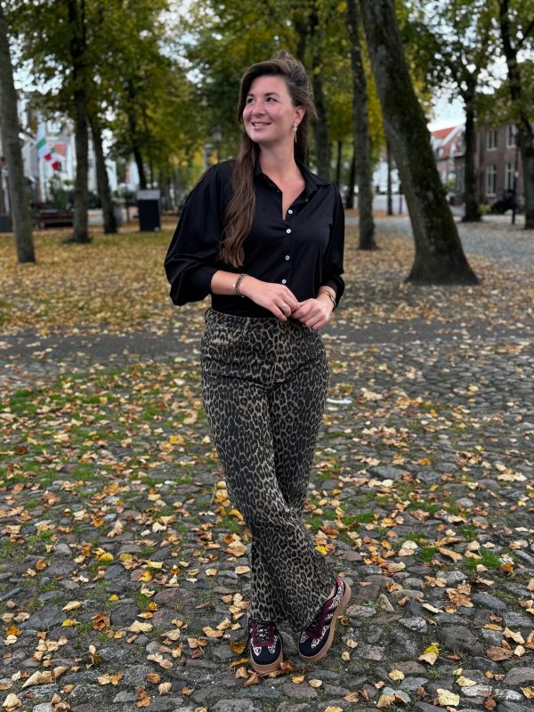 Blouse Femke zwart - Afbeelding 4