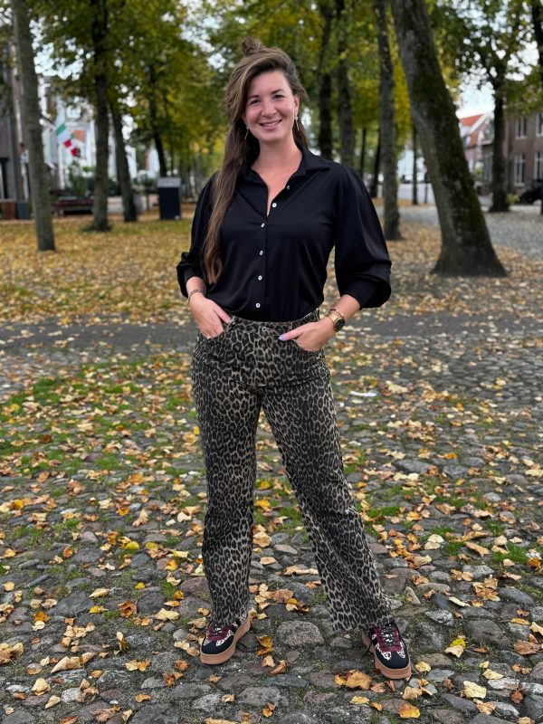 Blouse Femke zwart - Afbeelding 3