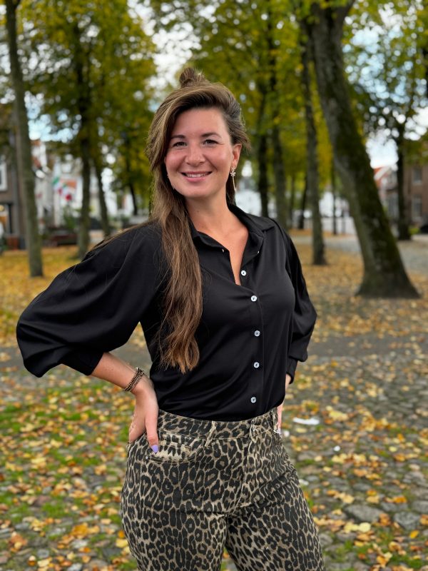 Blouse Femke zwart - Afbeelding 2