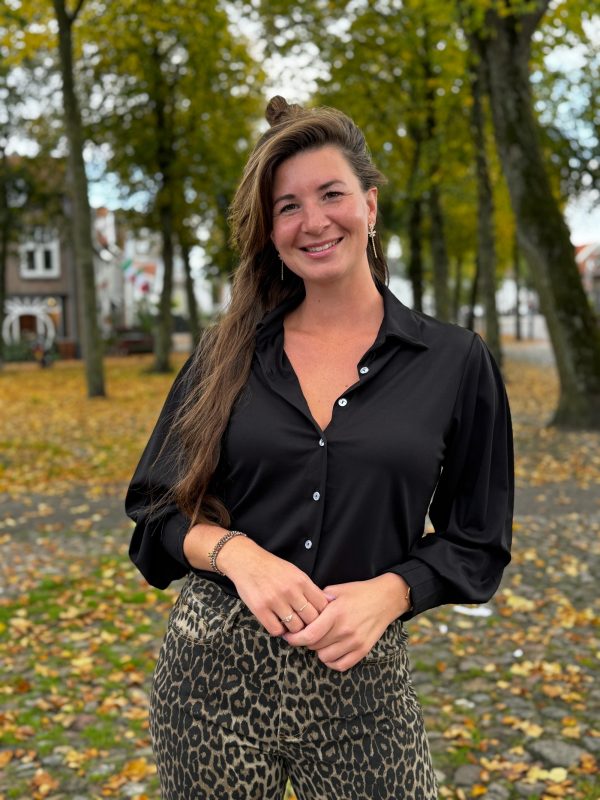 Blouse Femke zwart - Afbeelding 7