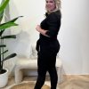 Jumpsuit Travelstof Emily black - Afbeelding 2
