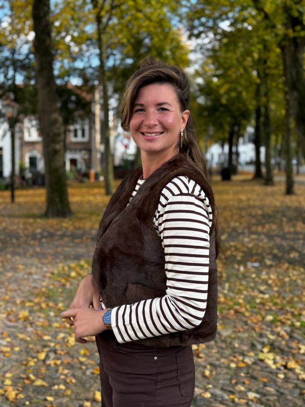 Gilet Anita choco - Afbeelding 3