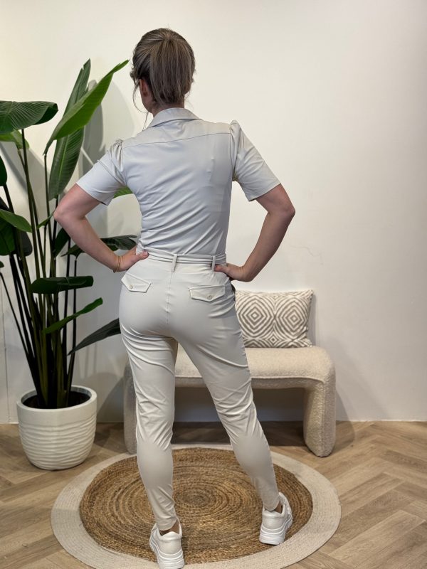 Travelstof jumpsuit Marit Kit - Afbeelding 3
