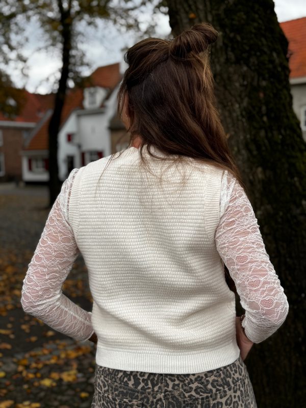 Gilet Bobbie off-white - Afbeelding 5