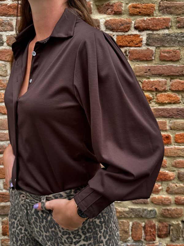 Blouse Femke choco - Afbeelding 5