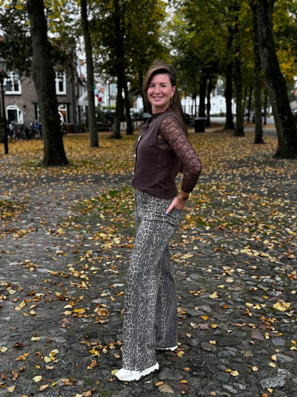 Gilet Bobbie choco - Afbeelding 4