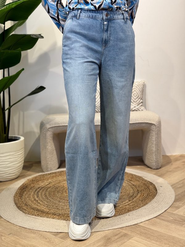 Wide leg Maxine light blue C.O.J lengte 34