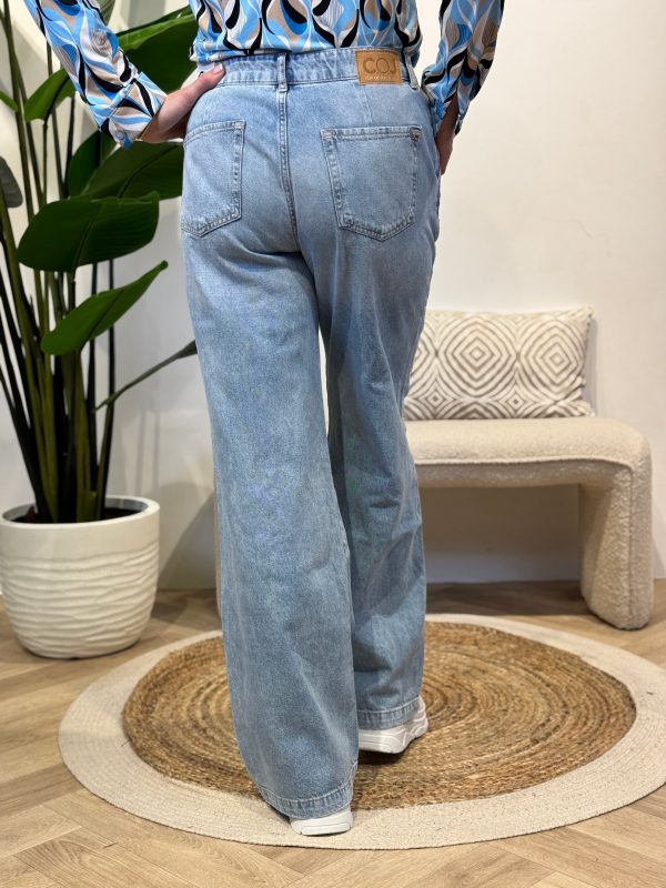 Wide leg Maxine light blue C.O.J lengte 34 - Afbeelding 3