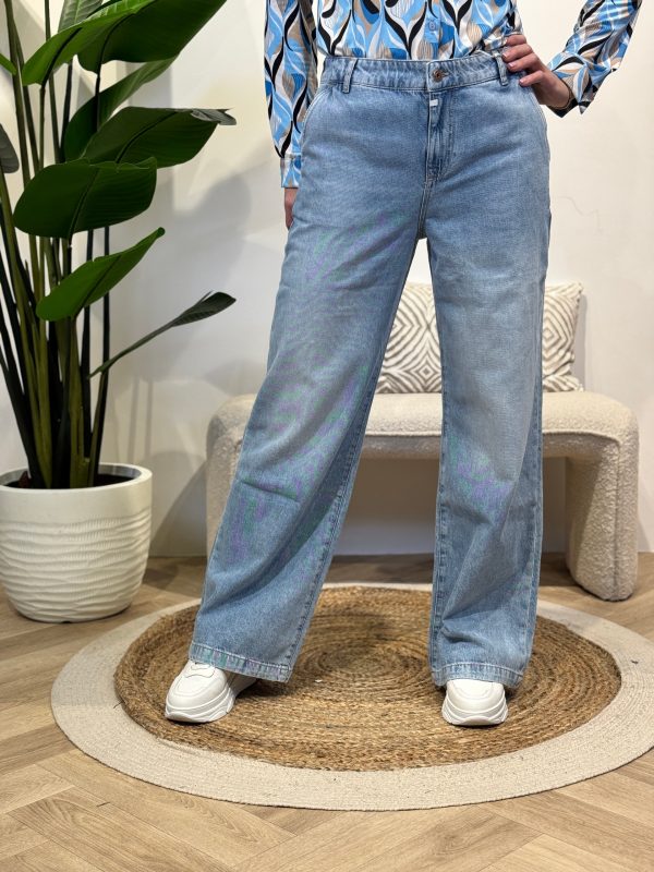 Wide leg Maxine light blue C.O.J lengte 34 - Afbeelding 2