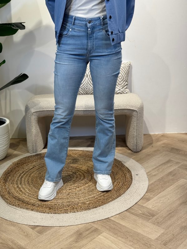 Flared jeans Matilda light blue lengte 30 - C.O.J. - Afbeelding 5
