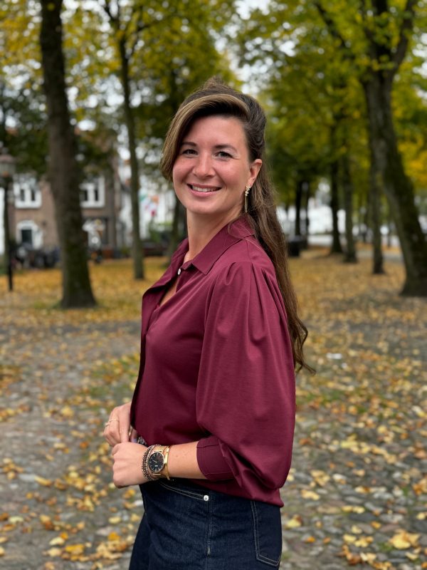 Blouse Femke bordeaux - Afbeelding 3