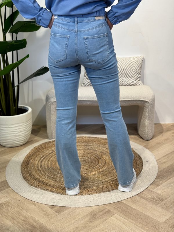 Flared jeans Matilda light blue lengte 30 - C.O.J. - Afbeelding 3