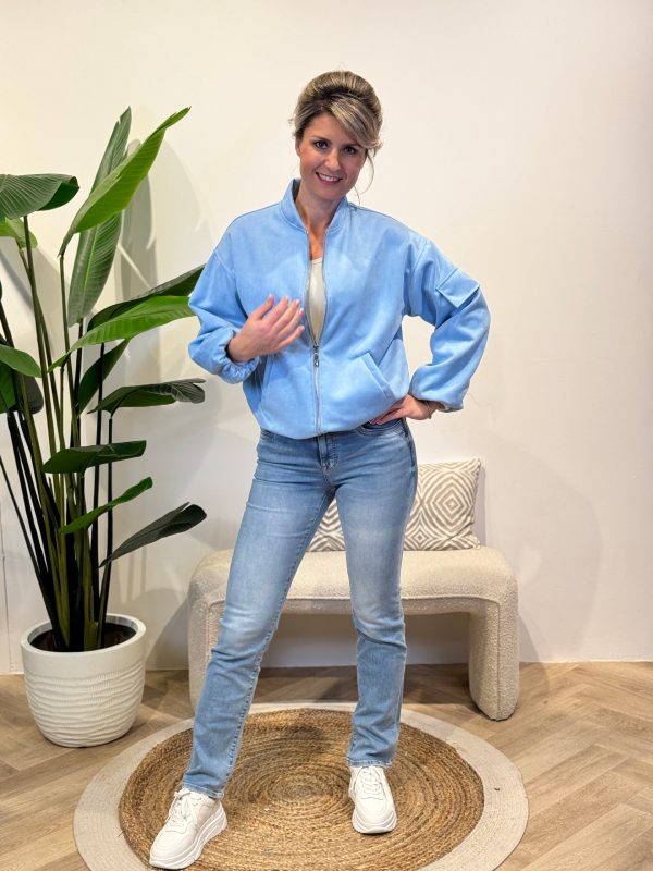 Straight jeans Hannah light blue lengte 34- C.O.J. - Afbeelding 5