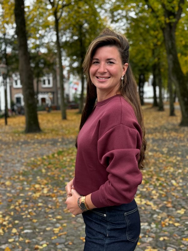 Sweater Juliette bordeaux - Afbeelding 6