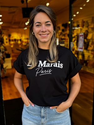 Shirt Le Marais zwart
