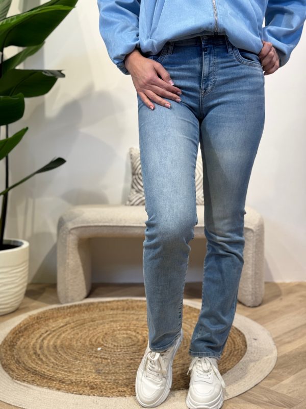 Straight jeans Hannah light blue lengte 34- C.O.J. - Afbeelding 4