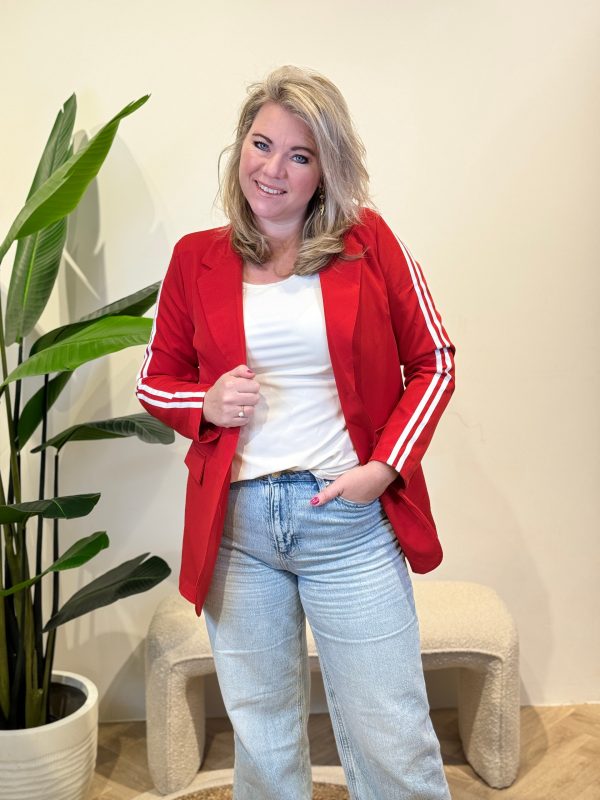Blazer Indy rood - Afbeelding 2