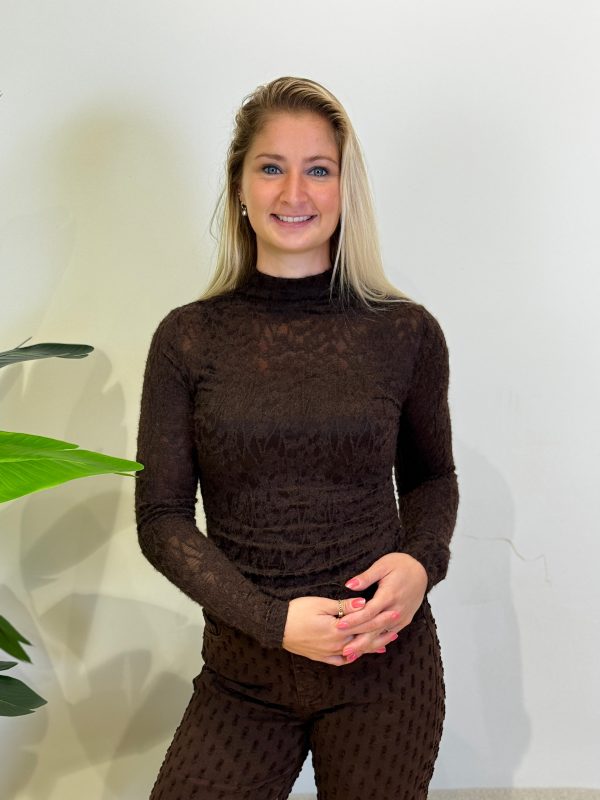 Top Jeanny brown - Afbeelding 3