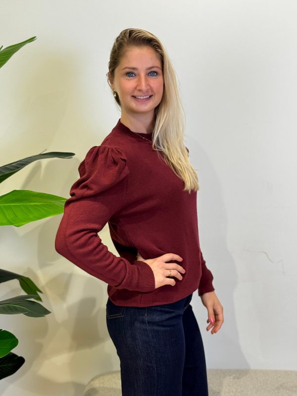 Truitje Jolie bordeaux - Afbeelding 2