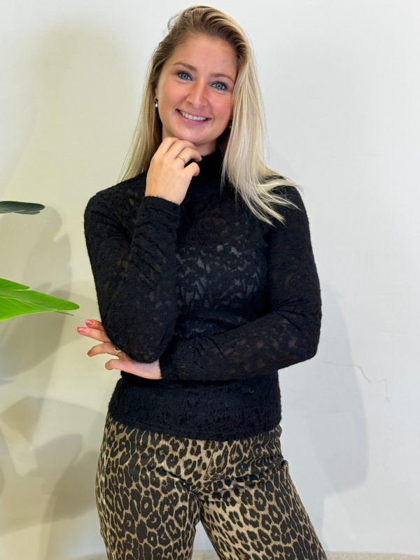 Top Jeanny zwart