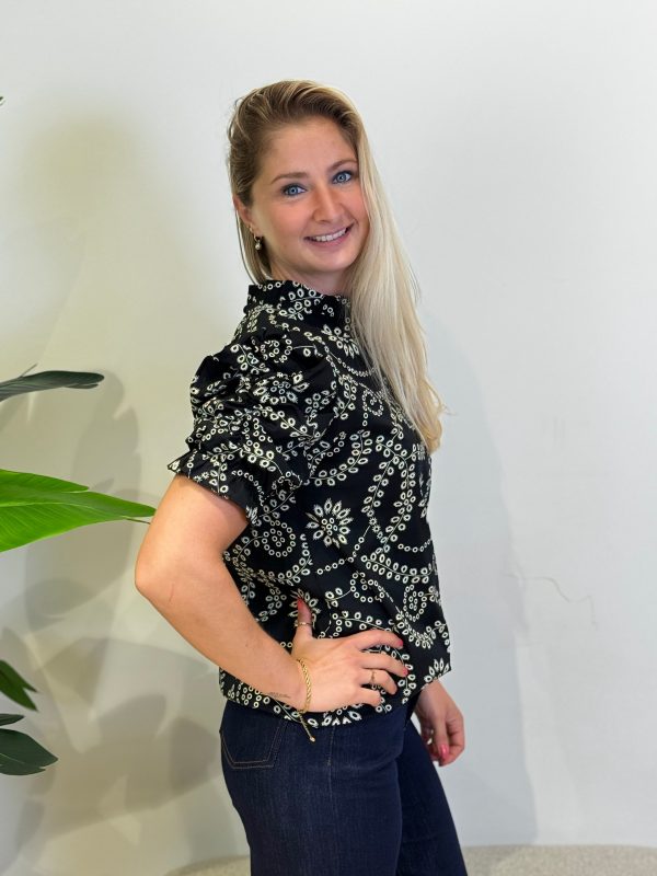 Blouse Marly zwart - Afbeelding 2