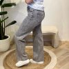 Wide leg jeans Sylvie Grey - Afbeelding 2