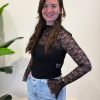 Top Lizzy kant zwart - Afbeelding 2