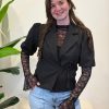 Top Lizzy kant zwart - Afbeelding 5