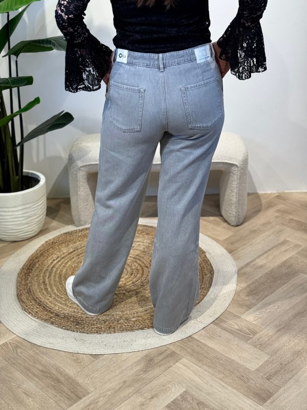 Wide leg Maxine light grey C.O.J lengte 32 - Afbeelding 5